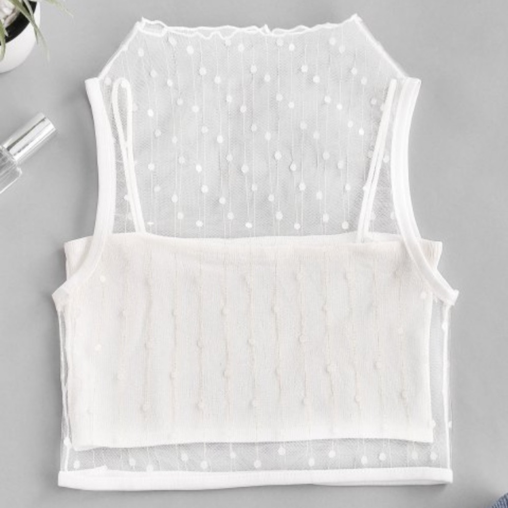 Cami Knit Set w/ Gold Accents - Size S (NWT)